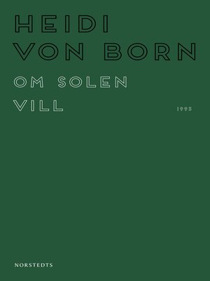 cover image of Om solen vill